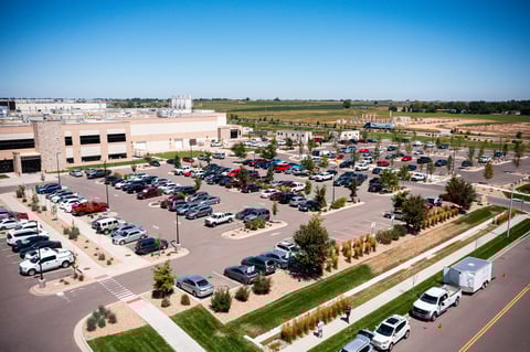 Commercial property maintenance aerial view 2