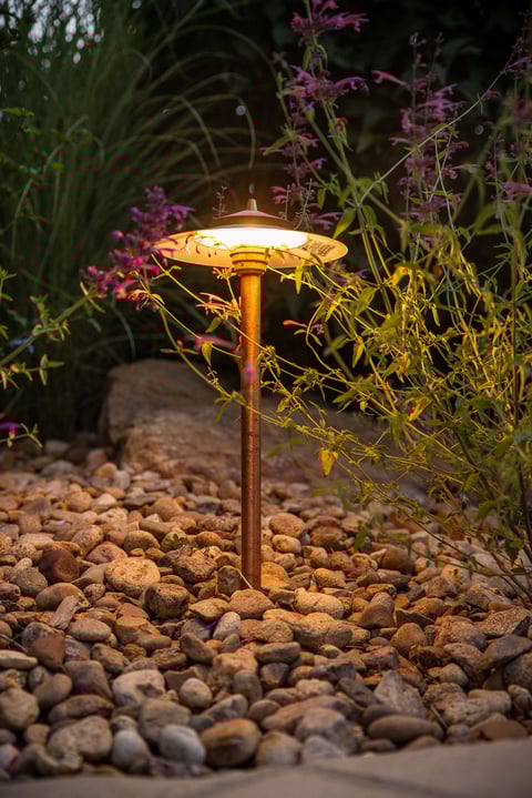Residential landscape design outdoor lighting 3
