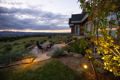 Residential landscape design outdoor lighting 6