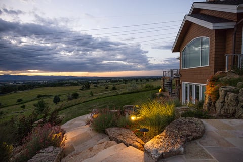Residential landscape design outdoor lighting 7