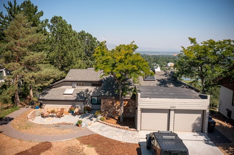 residential landscape design construction front of house