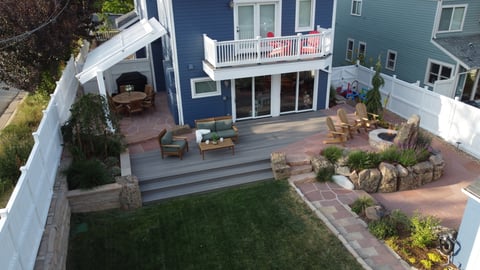 patio backyard