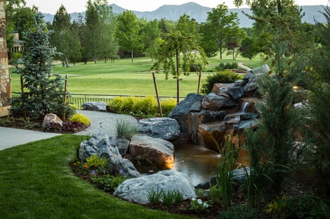 water feature pond